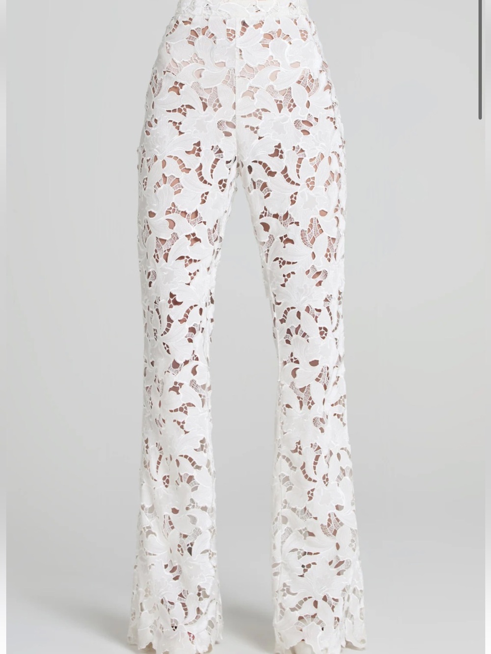 Nadine Merabi Valia white pants